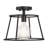 1 LT Ceiling Light in Matte Black-734925112
