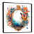 Black Floater Framed