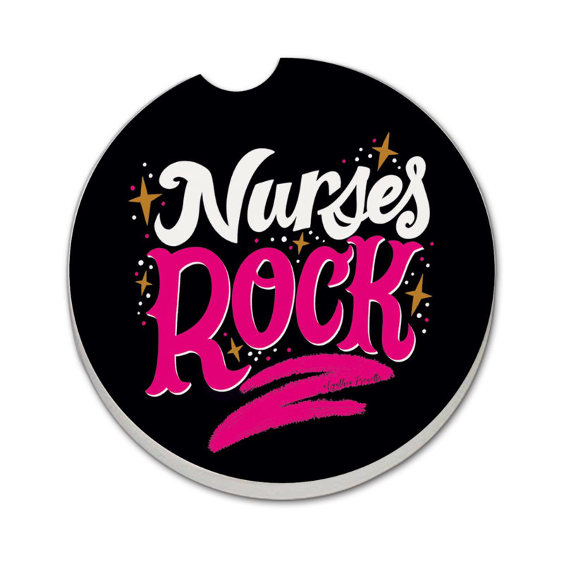 Sous-verre Nurses Rock