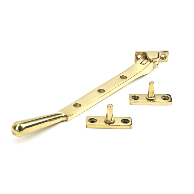 Newbury Stay Door Accessory, Polished Brass