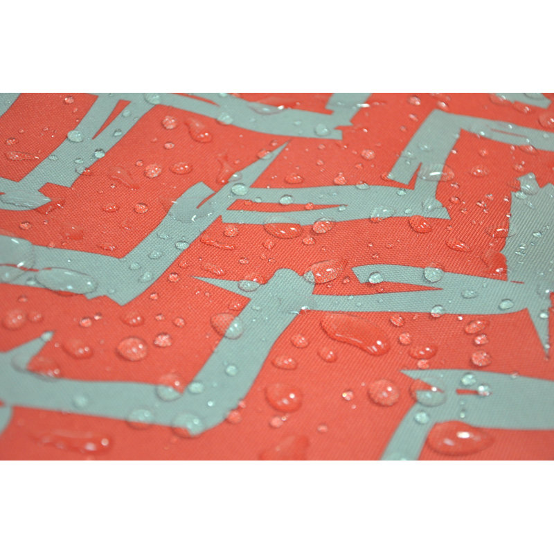 Lit d'extérieur à chevrons pour animaux, Petit (l 20,5 po x P 28 po x H 7,9 po), Rouge