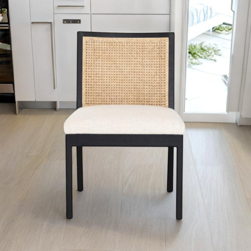 Chaise d'appoint Ollie, Noir, noir, noir, noir