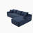 105'' Modular Sectional Sofa, Cloud Sectional Couch with Deep Seat, Modern Modular L-Shape Sofa Couch with Chaise,Upholstered Couches for Living Room Bedroom,No Assembly, (BLUE)-892238154