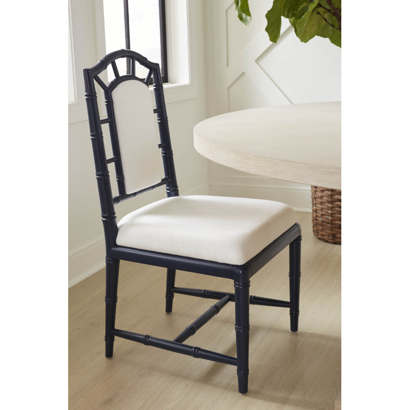 Delia Upholstered Dining Chair, Vanilla