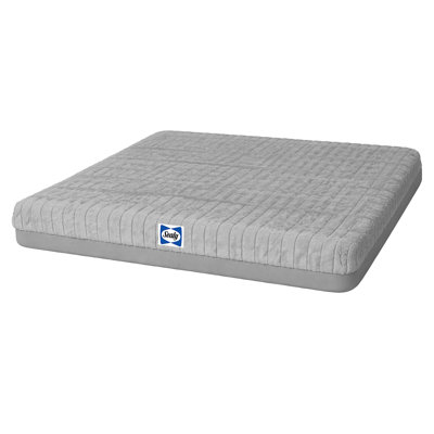 Sealy Memory Foam Crate Mat, Grey, L