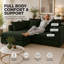 4 Seater Corduroy Sofa & Chaise-135004213