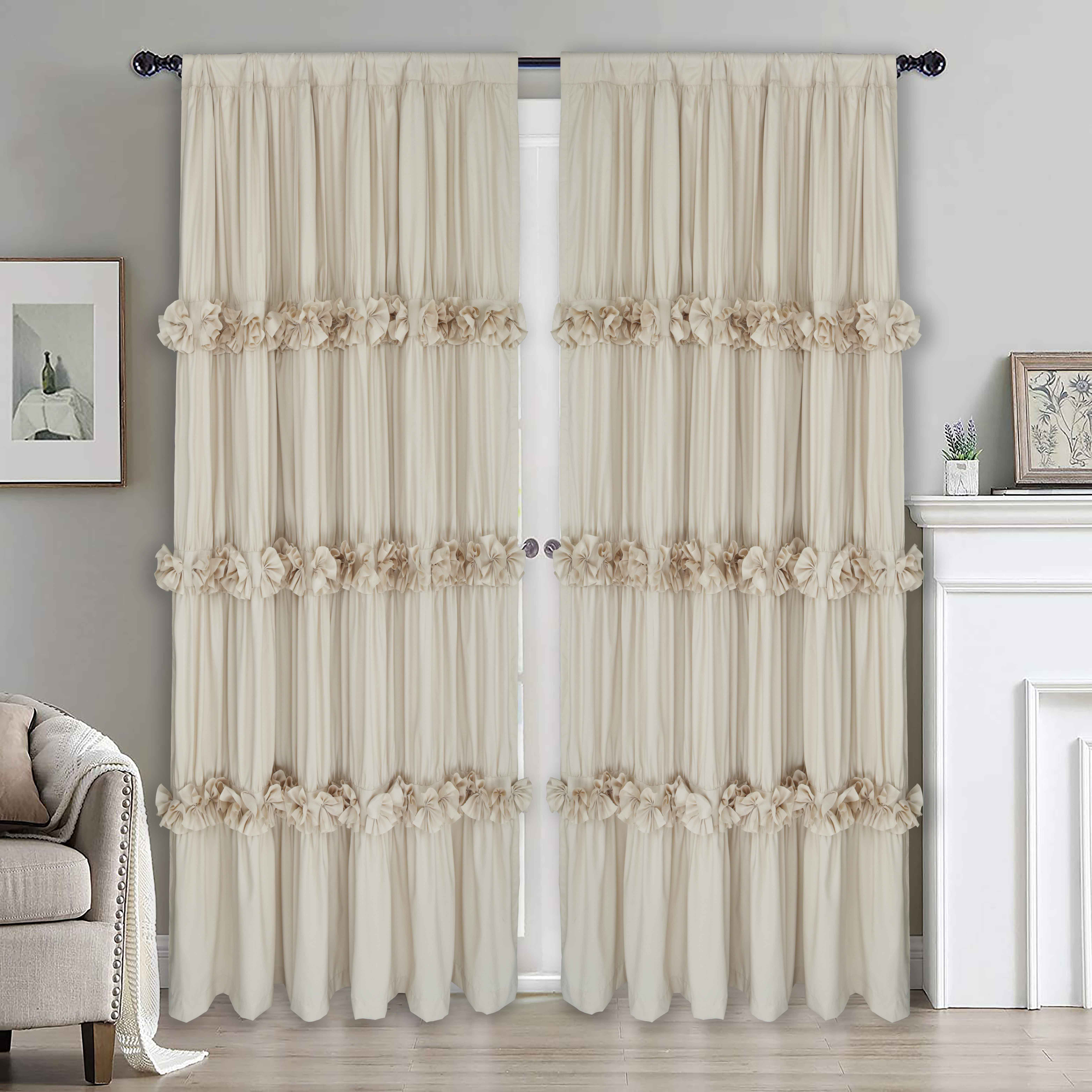 Homechoice International Group Polyester Curtain & Reviews | Wayfair