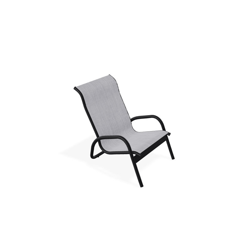 Gardenella Patio Chair, Black, Jewel