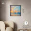 Art mural voilier au coucher du soleil, art encadré, 1 pièce, art mural 56057-111565476-99484516