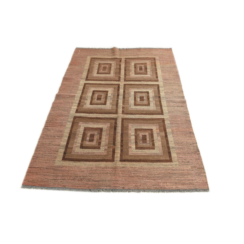 Tapis rouge rouille Orta