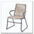 Iron Frame Moonstone Chair Durable Matte Finish