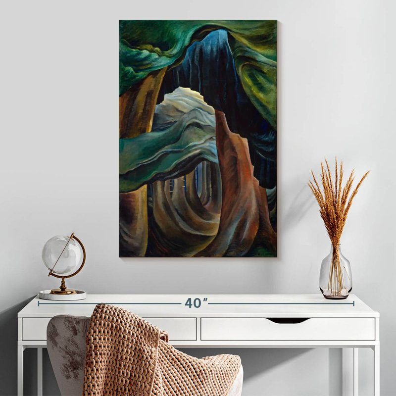 Alvord Forest In British Columbia, 30" H x 20" W
