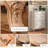 White Solid wood Shoe Storage