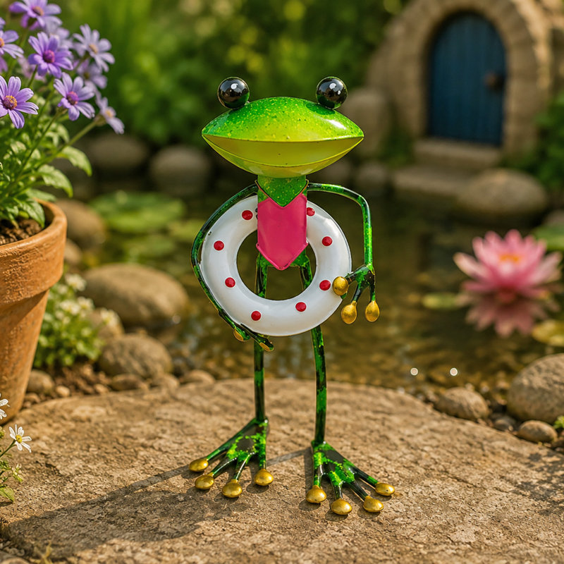 Gassville Animals Weather Resistant Metal Garden Statue