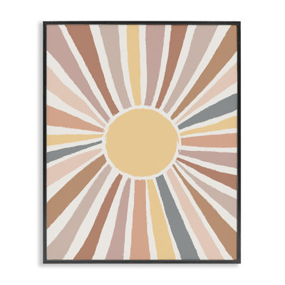 Southwestern Desert Sun Graphic Art Print