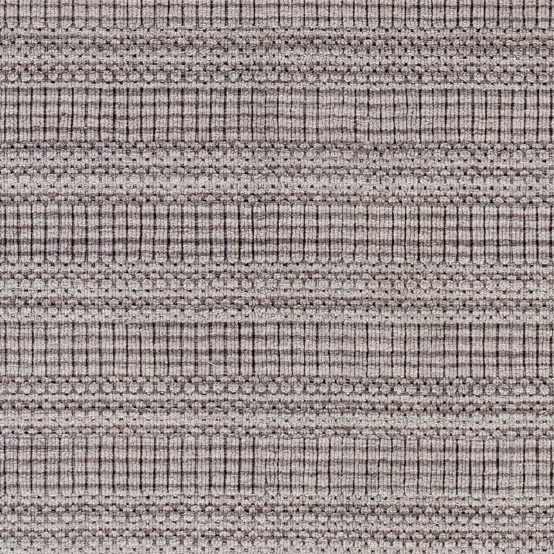 Area Rug in Black, Rectangle 6' x 9'