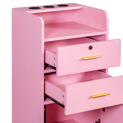 Zariya Wood Makeup Organizer