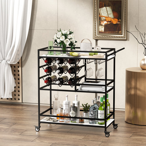 Black Bar Carts You'll Love in 2023 - Wayfair Canada