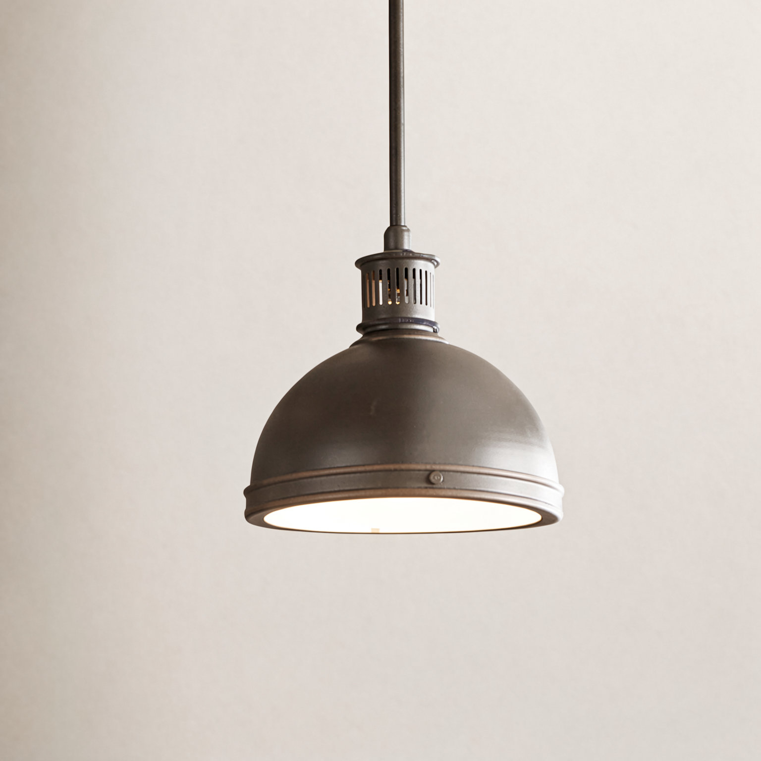 Annalese Single Light Dome Pendant, No, Autumn Bronze