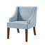 Chaise d'appoint en velours de mer Mid-Century