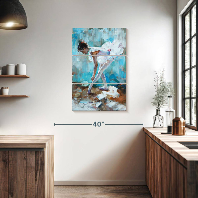 Enn Ballet Dancer Stretch, 38" H x 24" W
