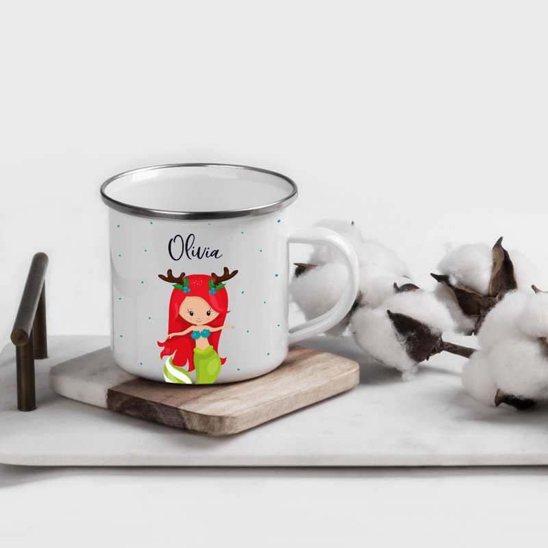 Tasse de camping en acier inoxydable Maija, Oui