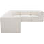 Canapé modulaire rembourré 6 pièces Ollie-91149878