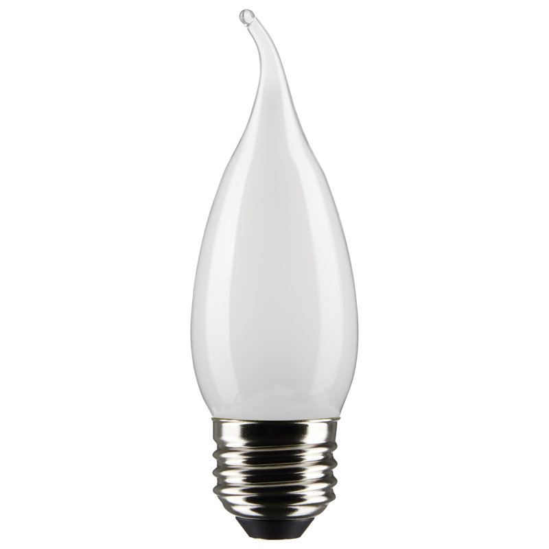 CA10 LED, Dimmable Light Bulb, E26/Medium (Standard) Base, 2700K, 5.5 W, 500 Lumens