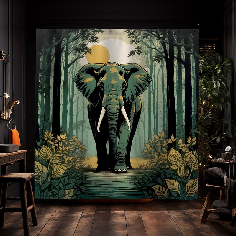 Floral Shower Curtain