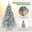 Arbre de Noël pin illuminé pré-éclairé-604164413