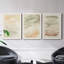 «Garden Treillage Blueprint I», ensemble de 3 peintures sur toile encadrées-830601949-830601950