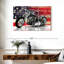 Drapeau américain Mehar et moto-108145345