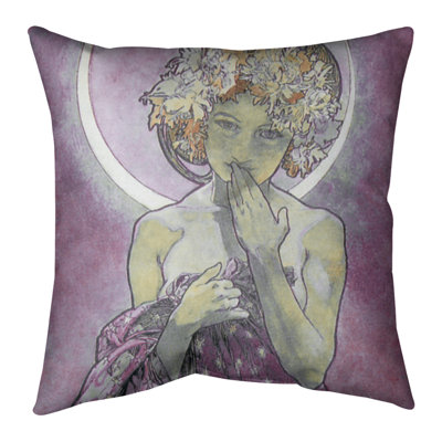 Coussin Alphonse Mucha