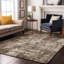 Tapis abstrait lavable à la machine de qualité supérieure Mayfield AMF1008-1368600305