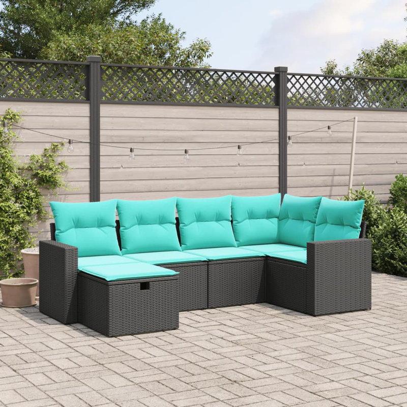 Ensemble de canapé de jardin extérieur, Teal