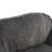 Indoor Bean Bag Chair, Gray Faux Fur