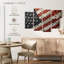 Drapeau américain Borges Steel Mat