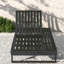 Méridiennes de patio réglables, chaise longue moderne en bois d'acacia