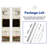 CHIC MODE Doors 64 in. x 80 in. 1 Lite Mirror Solid Core MDF Double Bi-Fold Door with Hardware-117215152