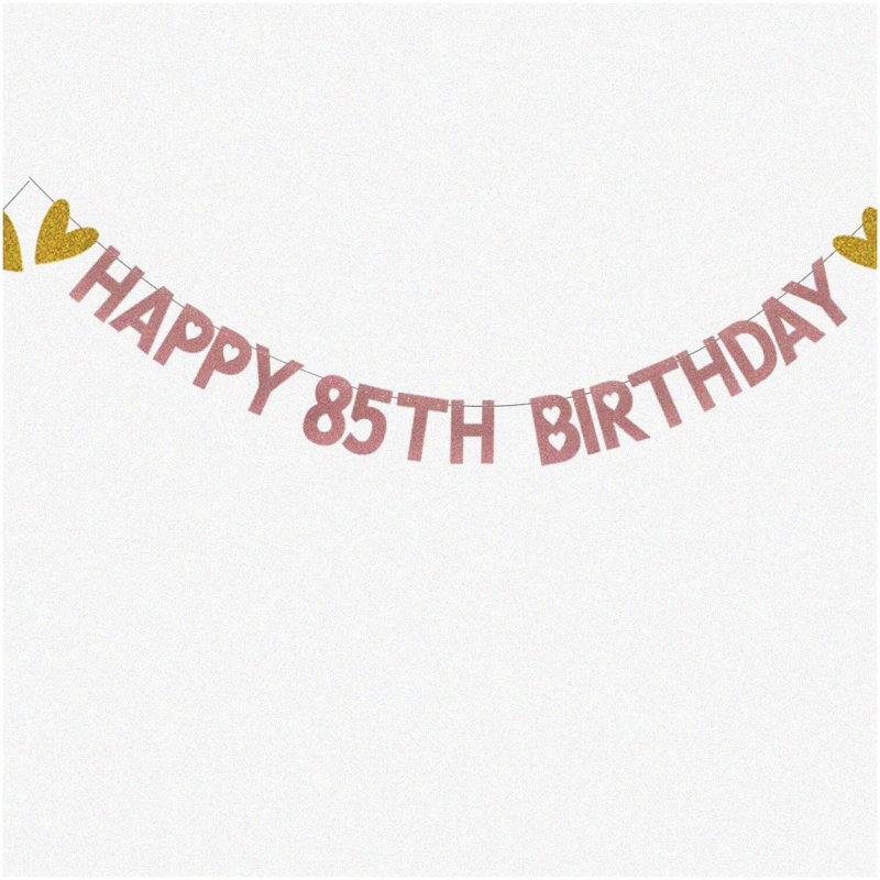 18th Birthday Backdrop Banner Black Silver 180x110cm