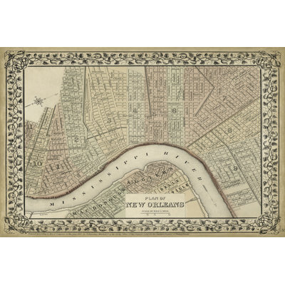 Plan de la Nouvelle-Orléans