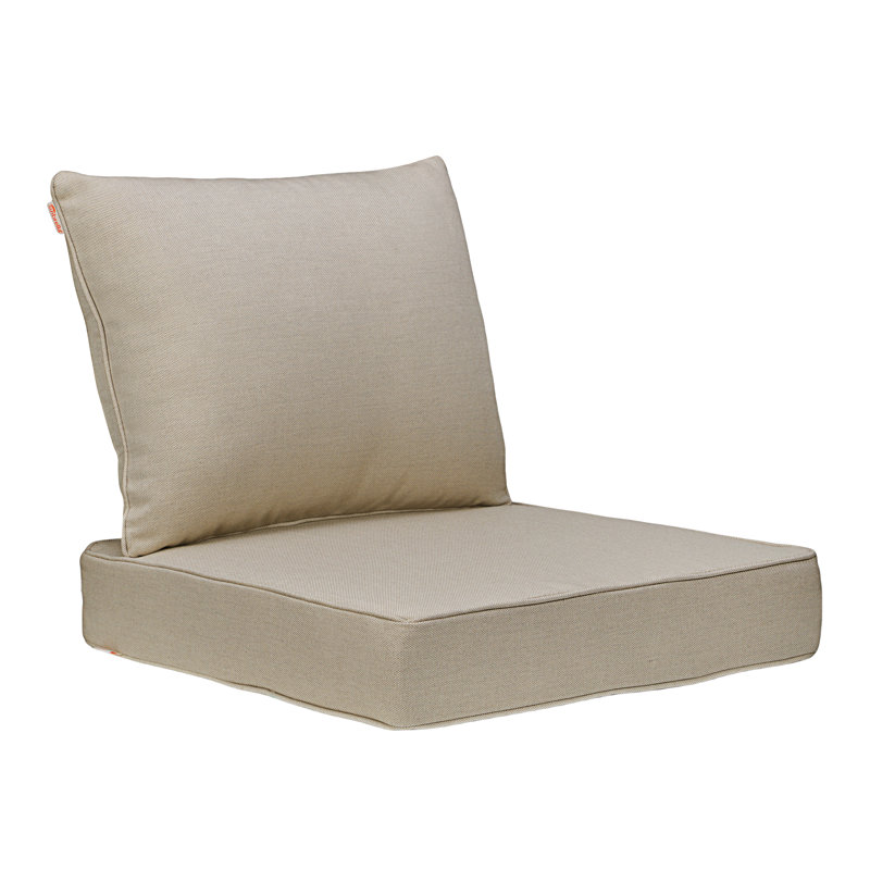 Meridian Seat/Back Cushion, Grey, Polyester