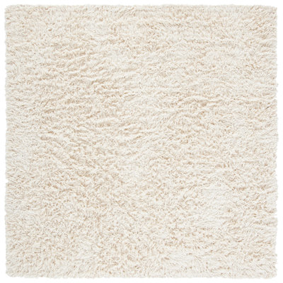 Delane Handwoven Wool Ivory Area Rug