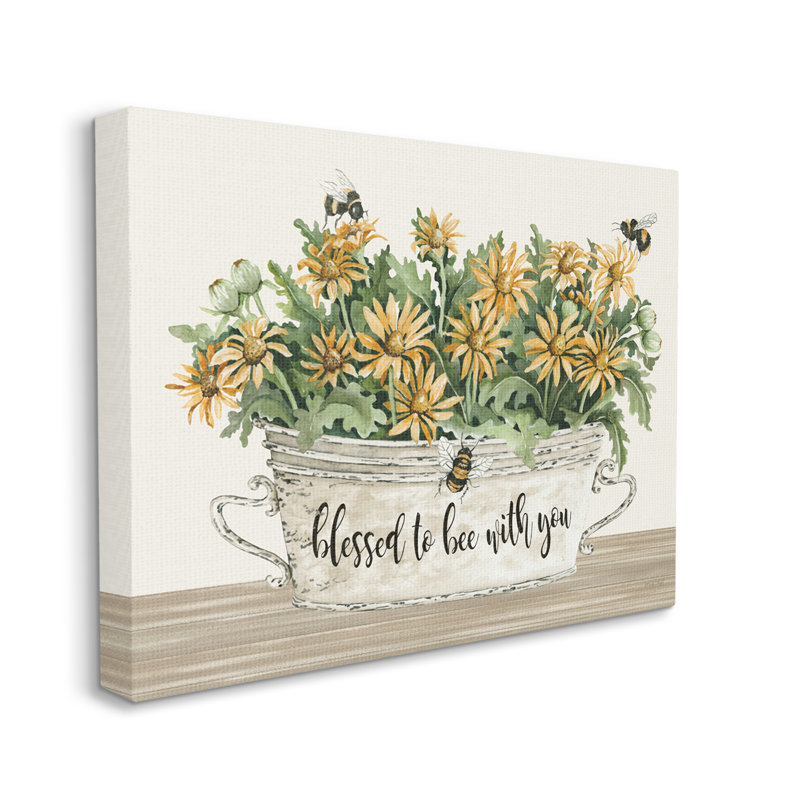 «Blessed With You Farmhouse», Plaque murale, H 16 po x l 20 po x P 1,5 po