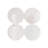 Brayden Studio® Set of 4 Brown Agate and Marble Coasters
