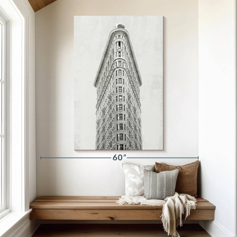 Lilie Flatiron Building NYC, 51" H x 34" W