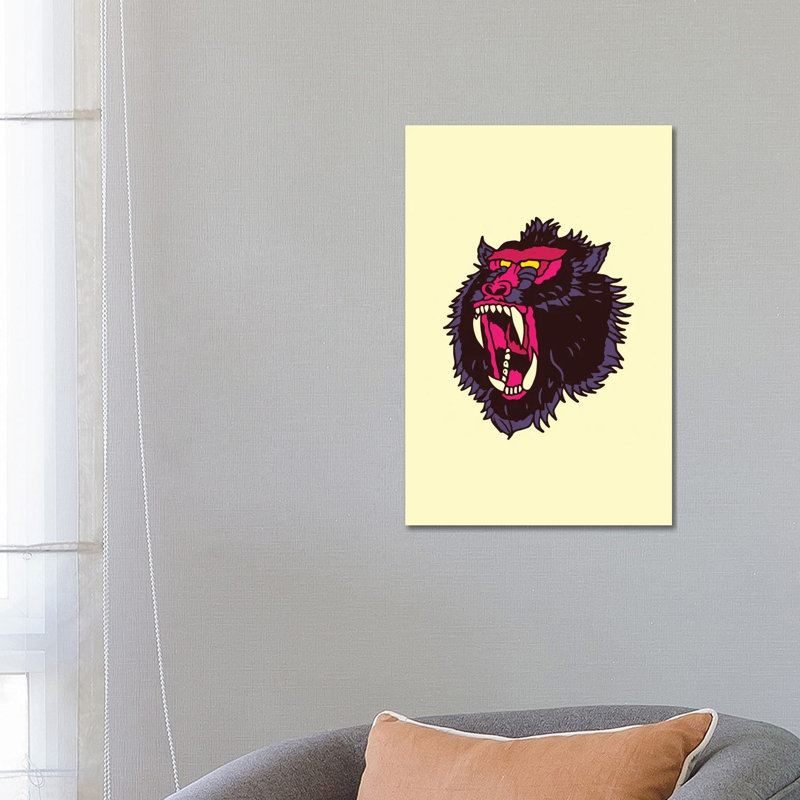 Mandrill by Nick Cocozza - No Frame Gallery-Wrapped Canvas Giclée on Canvas, 66.04cm H x 45.72cm W