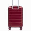 14"/20" 2 pcs/set in ABS Spinner Wheel Luggage, with Combination Lock,14" Cosmetic Case (WINE RED)