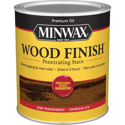 Minwax 70050 Qt Espresso 273 Semi-Transparent Stain-1PK