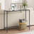 Huxley 39.4'' Glass Top Console Table-1794264376-1792129363